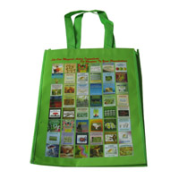 厦门LB11覆膜无纺布广告袋